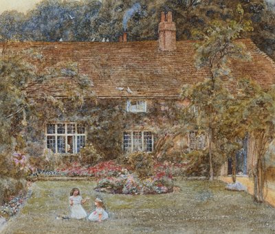 A Country House by Helen Allingham