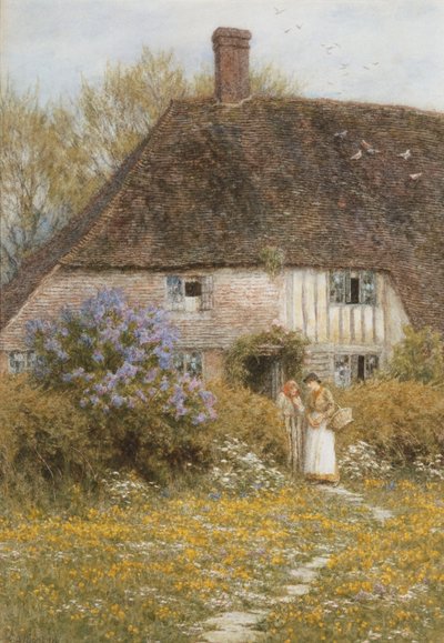 A Kentish Cottage by Helen Allingham