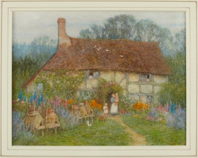 A Surrey Cottage by Helen Allingham