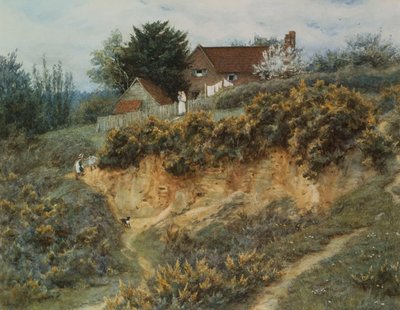 At Sandhills, Witley by Helen Allingham