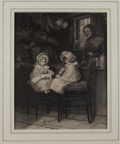 Flat Iron for a Farthing by Helen Allingham