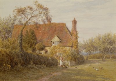 Hedges Farm, East End Farm, Pinner by Helen Allingham