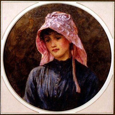 Portrait of a Girl by Helen Allingham