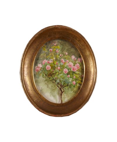 Rose Bush by Helen Allingham