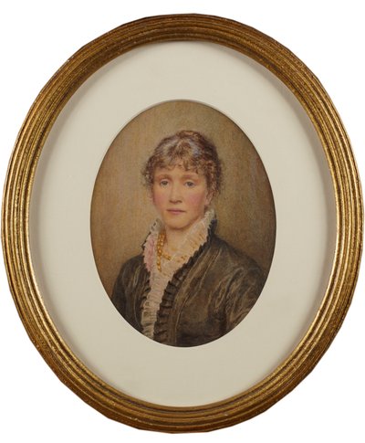 Self Portrait by Helen Allingham