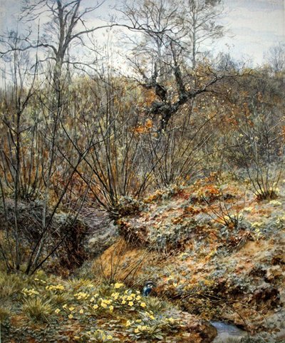 Spring Copse, Witley, Surrey by Helen Allingham