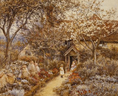 Springtime by Helen Allingham