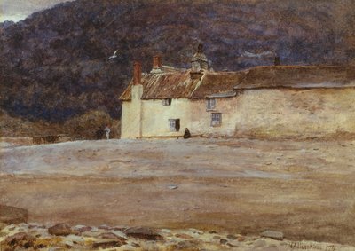 The Last House in Lynmouth, 1874 by Helen Allingham