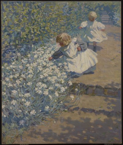 Picking Flowers by Helen Galloway McNicholl