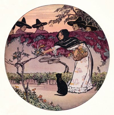A Mexican Coquette, 1912 by Helen Hyde