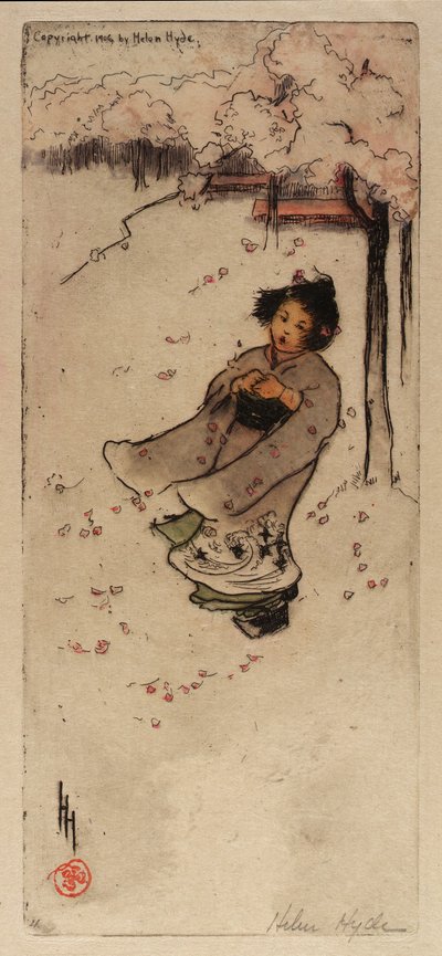 Cherry Snow by Helen Hyde