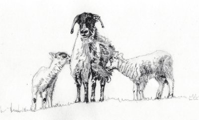 We Three, 2012 by Helen White