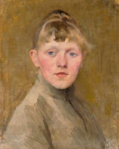 Self-Portrait by Helene Schjerfbeck