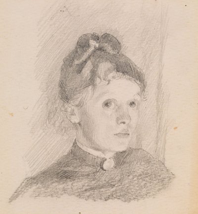 Self-Portrait by Helene Schjerfbeck