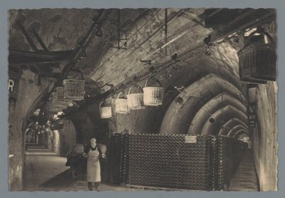 Junction of Two Galleries and View of the Transporter by Helio Cachan