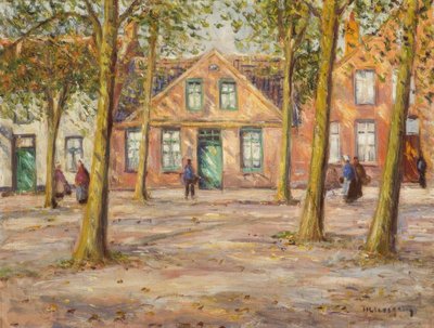 Sunny Autumn Day by Helmuth Liesegang
