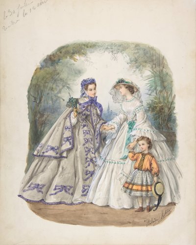 Illustration for a French Fashion Magazine by Heloise Leloir