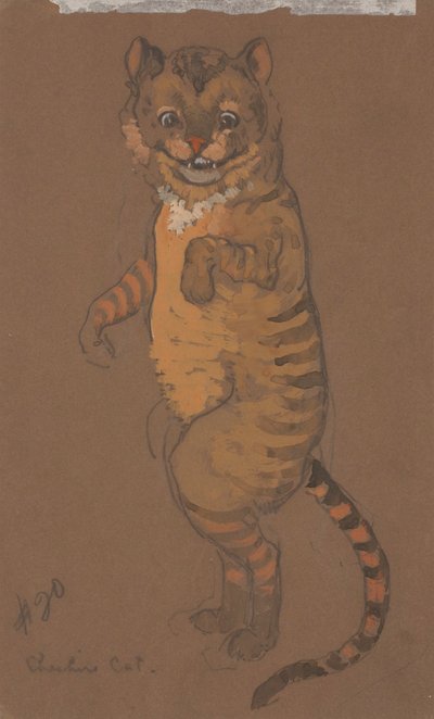 Cheshire Cat (costume design for Alice-in-Wonderland, 1915) by Henderson, William Penhallow
