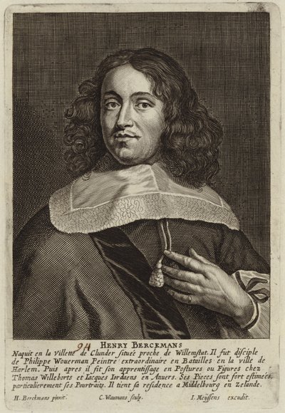 Portrait of Hendrick Berckman by Hendrick Berckman