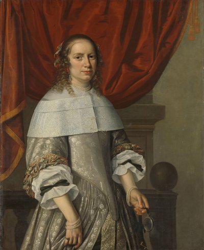 Portrait of a Woman by Hendrick Cornelisz van Vliet (attributed to)