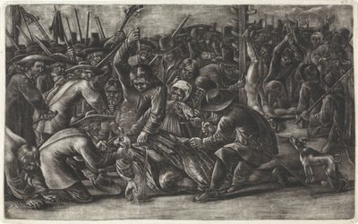 Mutilation of the Bodies of the De Witt Brothers, 1672 by Hendrick Danckerts