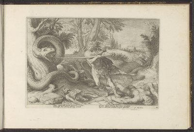 Cadmus Kills the Dragon (Ovidius