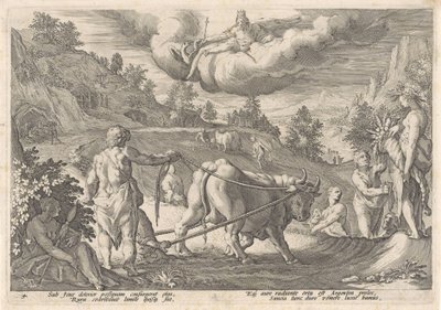The Silver Age by Hendrick Goltzius (workshop of)