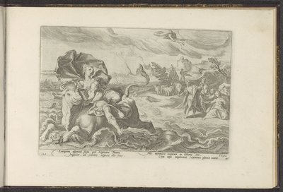 The Abduction of Europa by Hendrick Goltzius (workshop of)