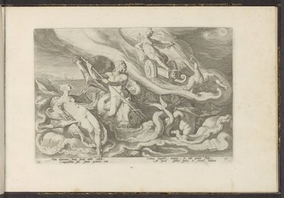 Juno Complains to Thetis and Oceanus by Hendrick Goltzius (workshop of)