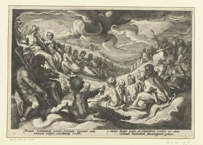Jupiter Summons the Olympian Gods (Ovid