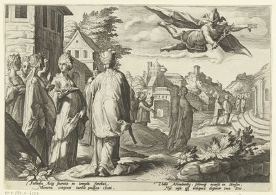 Mercury Falls in Love with Herse from Ovid