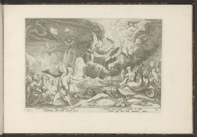 Fall of Phaethon by Hendrick Goltzius (workshop of)