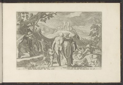 Flood of Deucalion by Hendrick Goltzius (workshop of)
