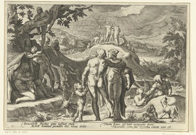 The Flood of Deucalion, Ovid