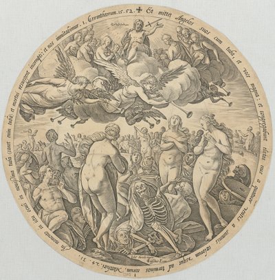 Resurrection of the Dead, Plate 1 of the Series 