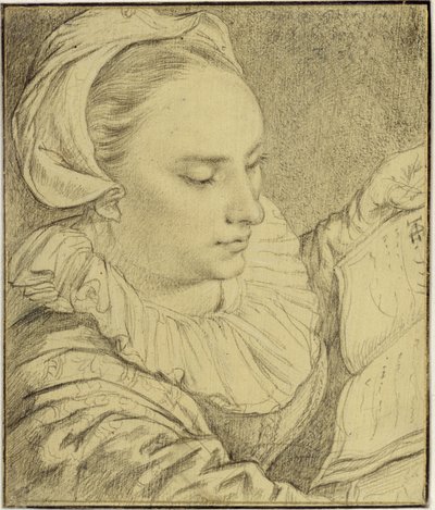 Portrait of Sophia Drebbel, Sister of Hendrick Goltzius by Hendrick Goltzius