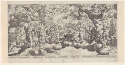 Wedding of Cupid and Psyche by Hendrick Goltzius