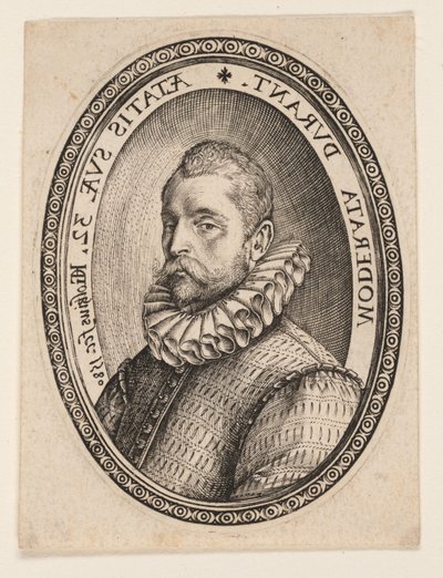 Bust of a Man Facing Left by Hendrick Goltzius