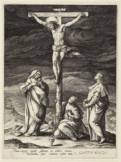Crucifixion by Hendrick Goltzius