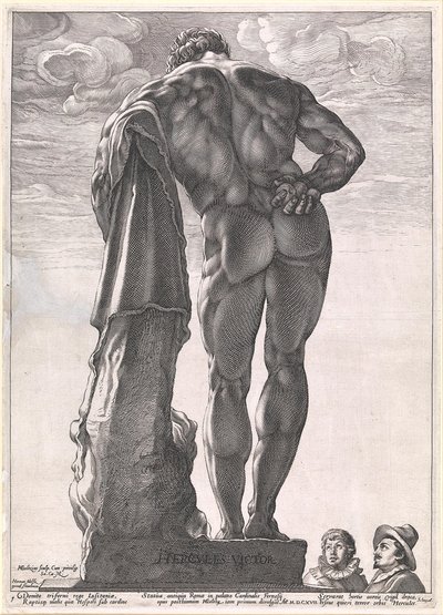The Farnese Hercules by Hendrick Goltzius
