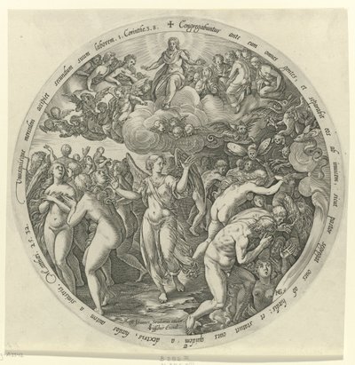 The Blessed are Separated from the Cursed (The Last Judgment) by Hendrick Goltzius