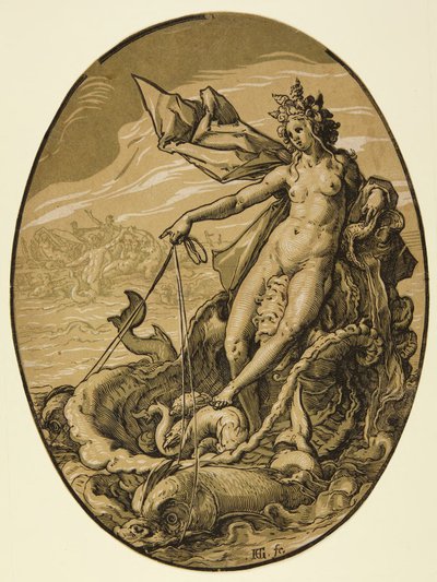 Demogorgon and the Deities by Hendrick Goltzius