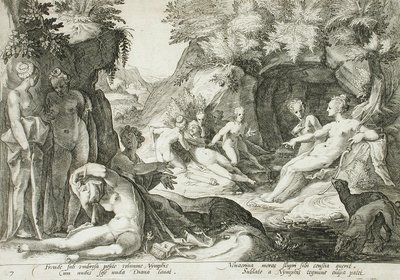 Diana and Her Nymphs Discovering Callisto