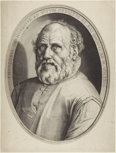 Dirck Volckertsz. Coornhert by Hendrick Goltzius