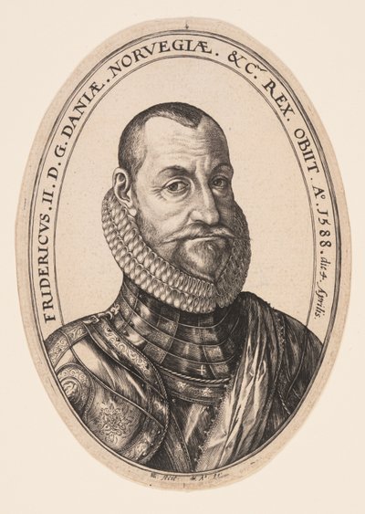 Frederick II, King of Denmark and Norway by Hendrick Goltzius