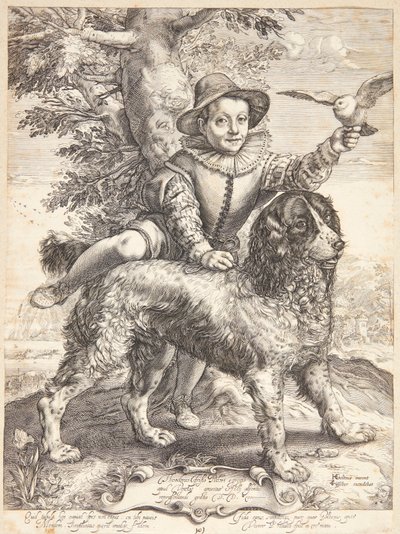 Frederik de Vries by Hendrick Goltzius