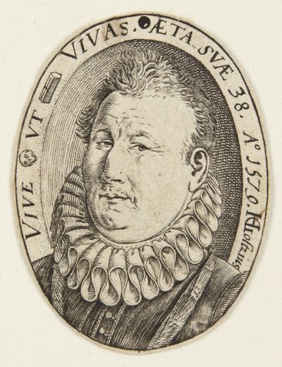 Gerrit Jansz. van Schooten by Hendrick Goltzius