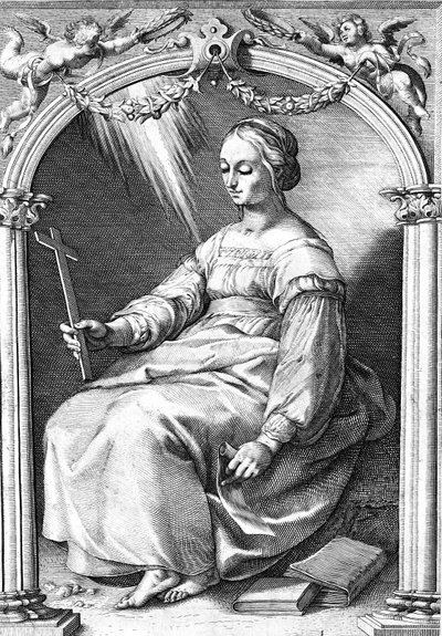 Hope by Hendrick Goltzius