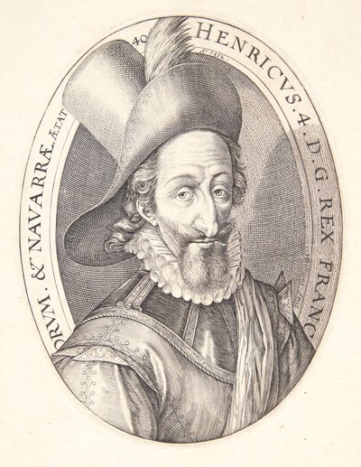 Henry IV, King of France by Hendrick Goltzius