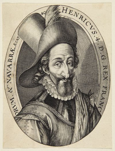 Henry IV, King of France by Hendrick Goltzius